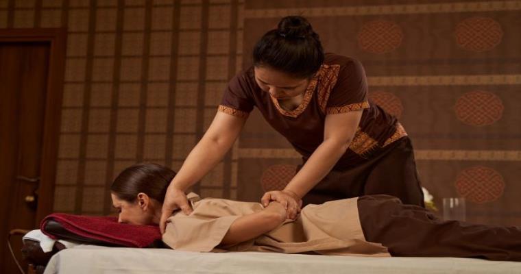 thai massage  spa session  